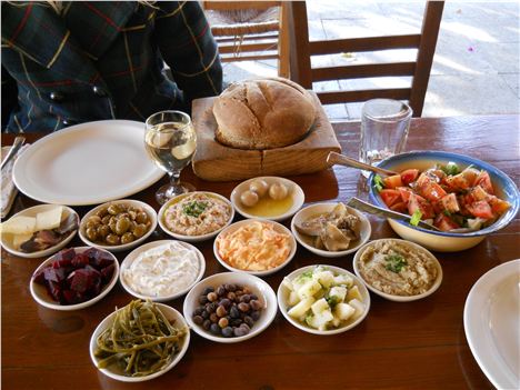 Meze At St George's Taverna