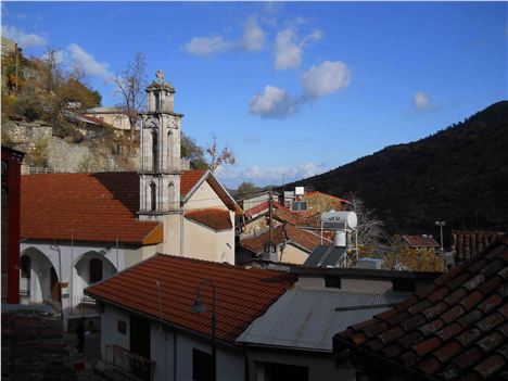 Rooftops Of Kalopanayiotis Vilage