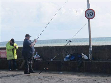 Little And Large Casting Off In Bridlington