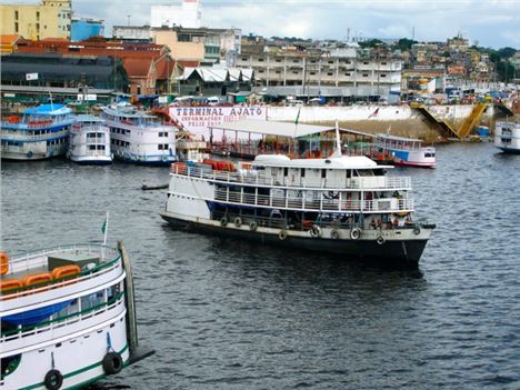 Bustling Manaus