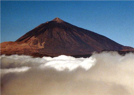 Mount Teide Above The Clouds