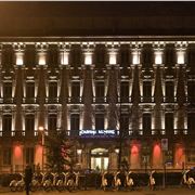 Chateau Monfort By Night