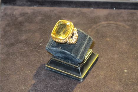 Victoriana (late 1800s), citrine ring £680 at Jenny Jones Manchester