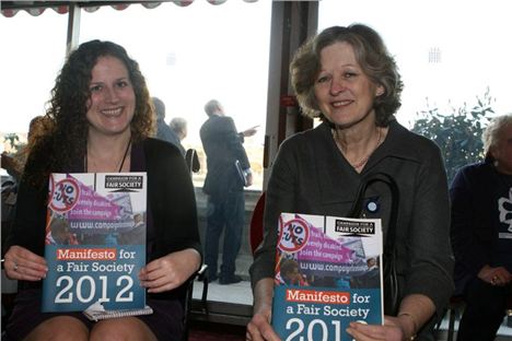 Kaliya Franklyn And Baroness Hollins At The Houses Of Parliament