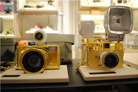 Limited edition gold Diana at Lomography