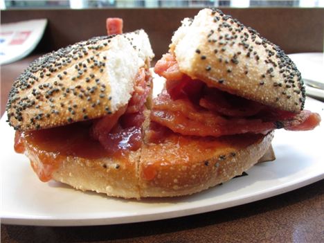 Bagel Nash Best Bacon Buttie In Manchester