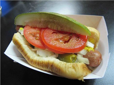 Classic Chicago Hot Dog