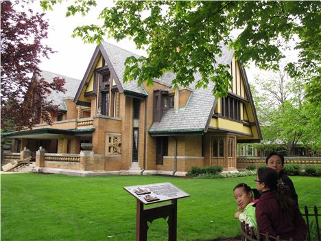 Oak Park, Frank Lloyd Wright Building