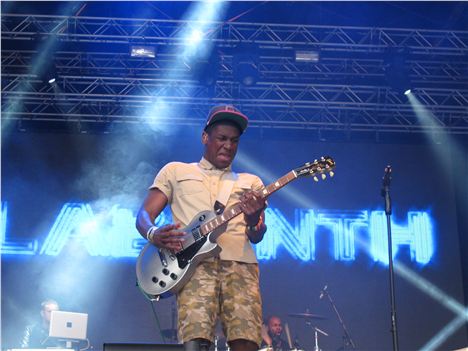 Labrinth at Parklife 2012