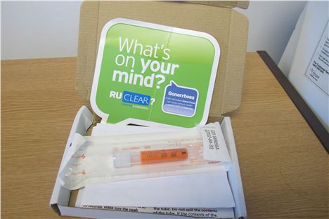 Chlamydia and Gonorrhoea testing kit anyone?