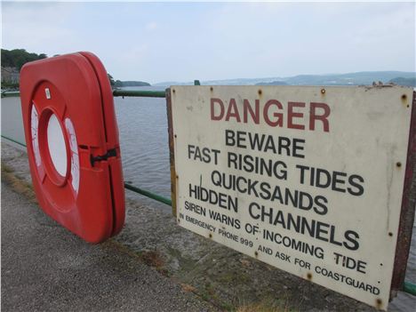 Morecambe Bay Can Be Treacherous