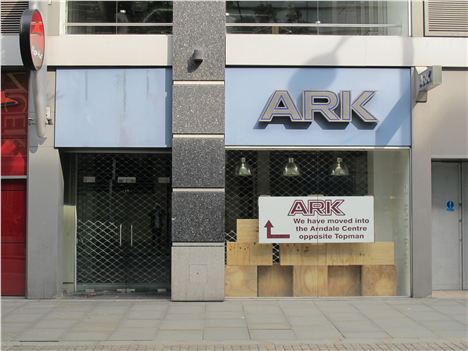 Ark's former Corporation Street location