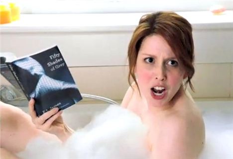 Hell hath no fury like a woman interrupted while reading Fifty Shades Of Grey