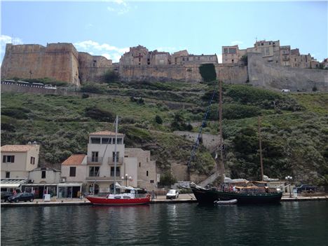 Bonifacio From Boat