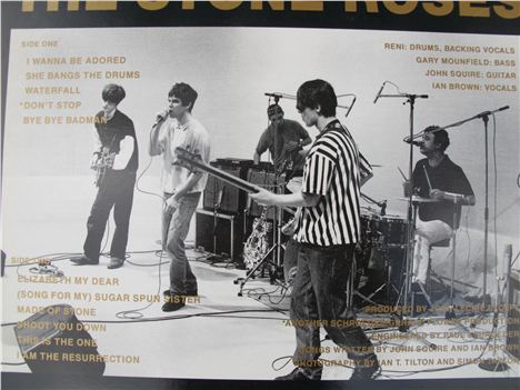 Stone Roses back in the day on the back of that album