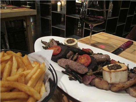 Mixed Grill At Steak