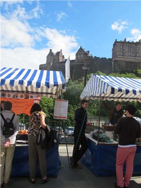 Farmers' Market, Castle Terrace