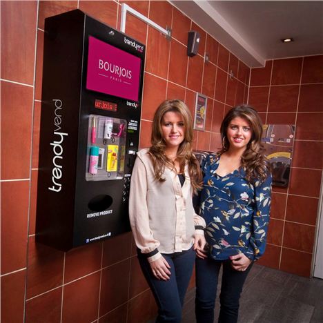 The Baccino sisters with their Trendy Vend