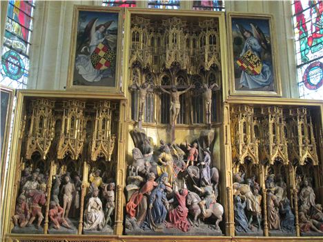 Spectacular Altar-Piece At Ambierle