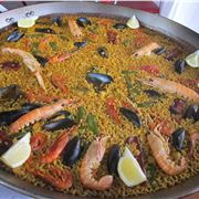 Paella At Barranca Playa