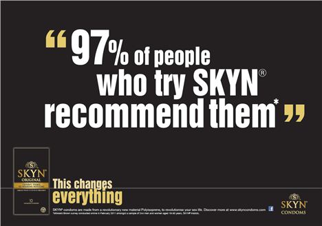 Skyn's new billboard