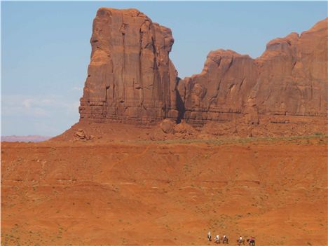 Buttes Dwarf Riders In Monument