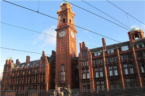 The Palace Hotel from Oxford Road Station