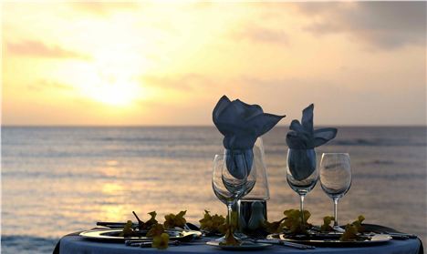 Fine Dining At La Faya Restaurant, Le Meridien Ile Maurice, North West Mauritius