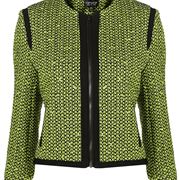 Topshop Co-Ord Fluro Boucle Jacket