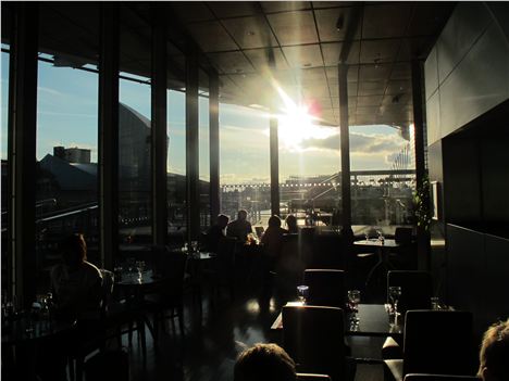 Dramatic dining at The Lowry