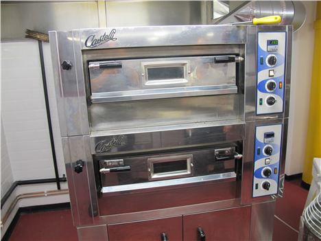 Specially made Castelli oven