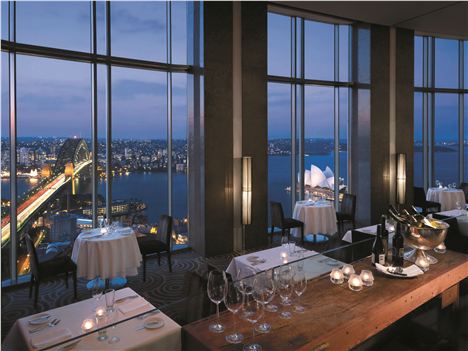 Shangri-La Hotel Restaurant Has Tremendous Harbour Views