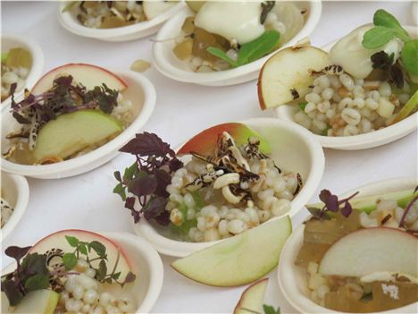 Dainty Barley Dish At Nordic Taste