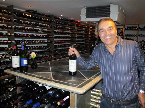 Elvio Of Era Ora In His Cellar