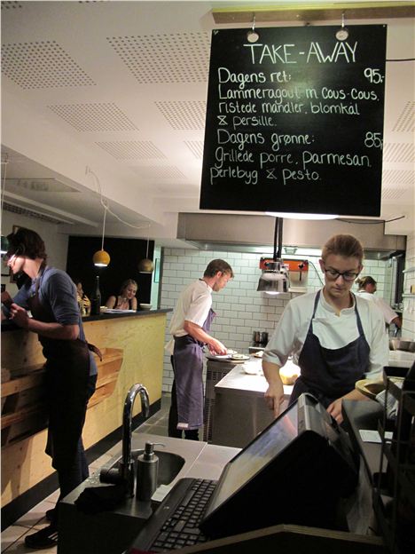 Kitchen At Relae's Wine Bar Across The Road, Manfreds