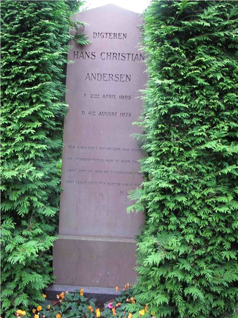 Hans Christian Andersen's Grave