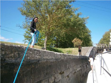 Getting To Know The Ropes As We Navigate A Lock