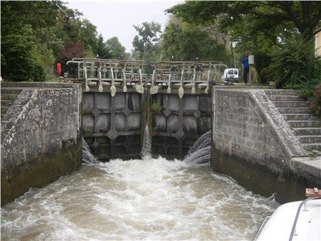 Facing The Lock Gates