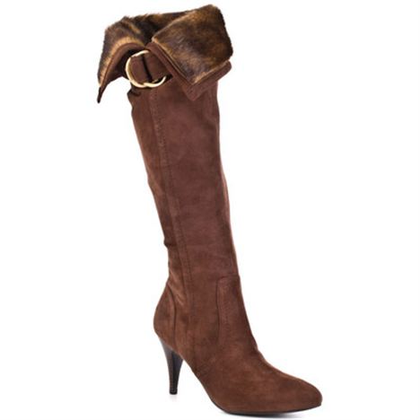 Guess Bolim Brown Multi Suede Boots