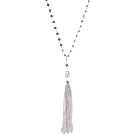 Stella and Dot Gitane Tassel Necklace