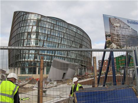 1 Angel Square nears completion