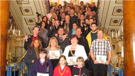 The launch of the Sea Odyssey book at Liverpool Town Hall