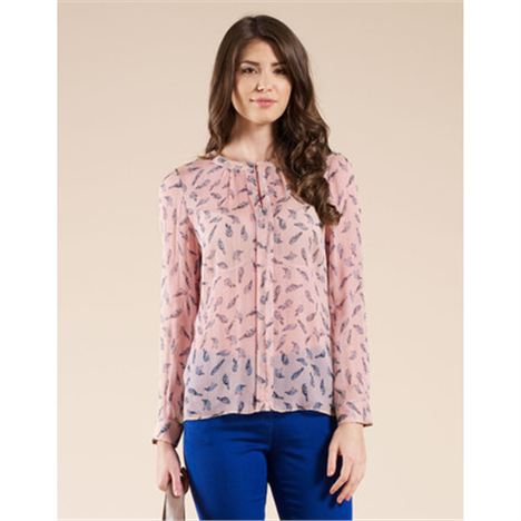 Savannah Printed Silk Shirt