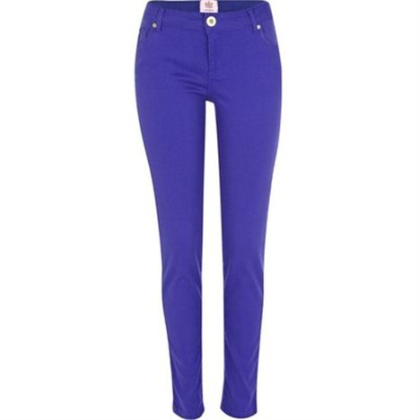 Bright Blue Super Skinny Jeans