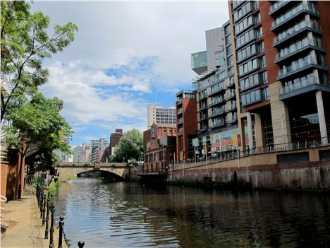 City centre River Irwell