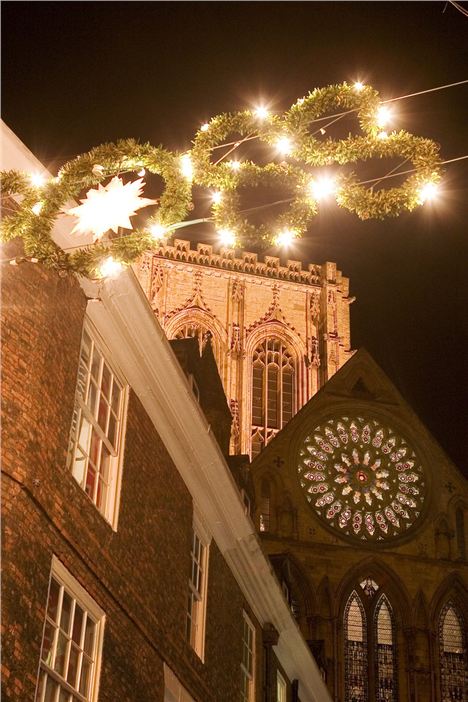 York Minster At Christmas