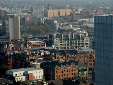 The Manchester Central Manor looking south