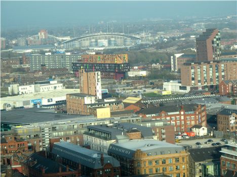 The Manchester Central Manor looking east