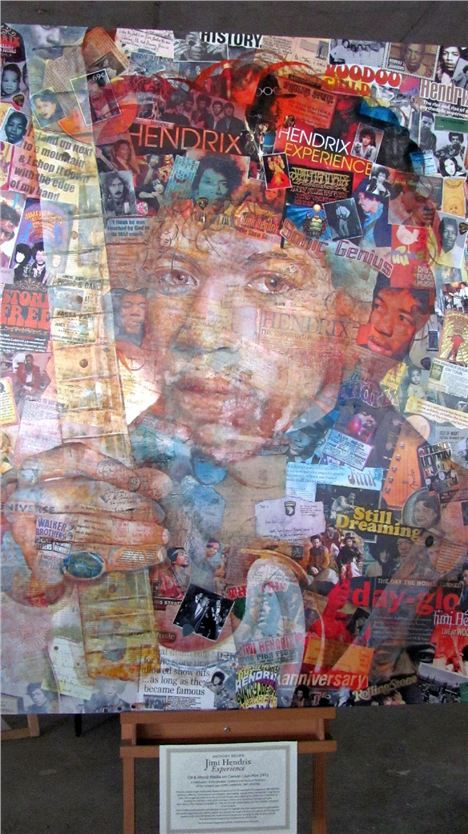 Anthony Brown's Portrait Of Jimi Hendrix