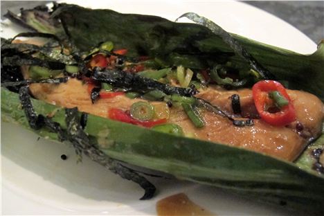 Mackerel In Banana Leaves